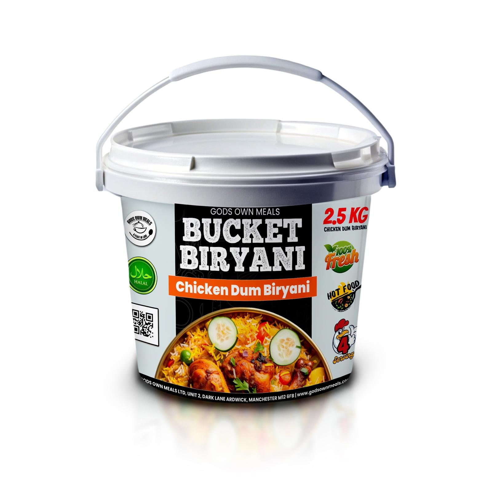 bucket biriyani